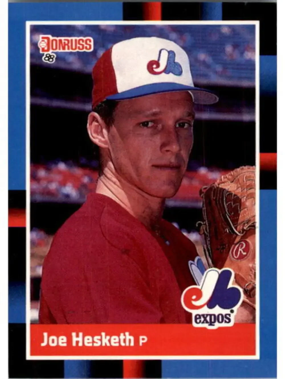 1988 Joe Hesketh Donruss Baseball Card #504